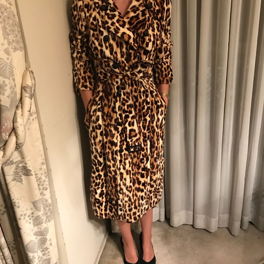 Lamb by Gwen Stefani leopard faux fur coat - Picture 6 of 10
